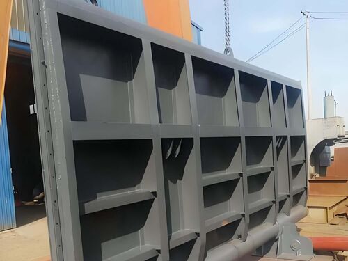 5m×10m 液压坝工程实例：大型水库液压坝蓄水调度方案与施工记录整体外观 | 液压驱动 | 液压坝整体结构展示