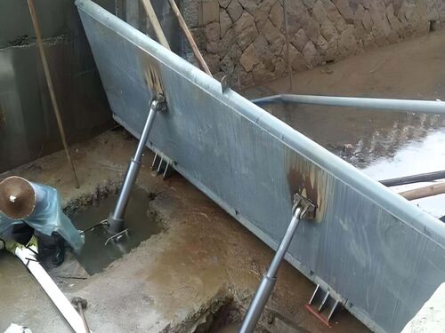 6.0m×10m 液压坝厂家_价格_定制供应整体外观 | 液压驱动 | 液压坝整体结构展示