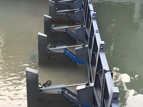 灌溉型钢坝闸怎么选？农田灌溉用坝选型指南整体外观 | 通用型结构 | 钢坝整体结构展示