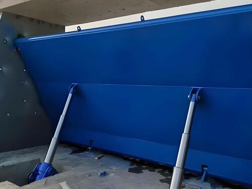 潮汐钢坝闸抗腐蚀吗？海边使用 2 年状态整体外观 | 通用型结构 | 钢坝整体结构展示